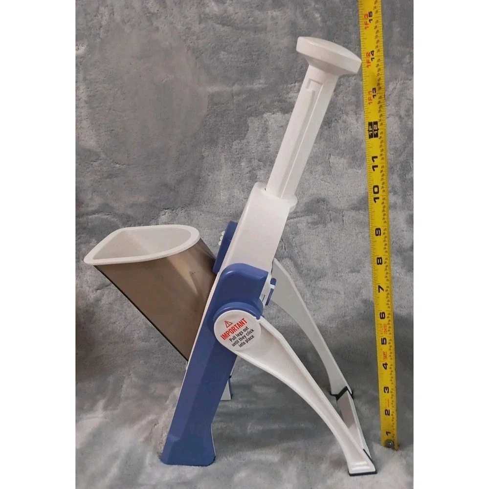 Zakarian by Dash Safe Slice Mandoline Slicer Slice Dice Julienne Matchstick READ